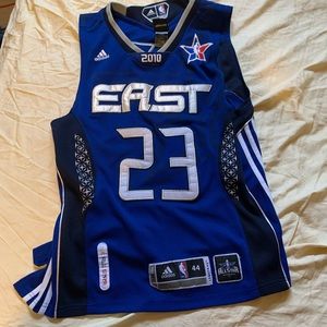 2010 NBA All Star Lebron James Jersey